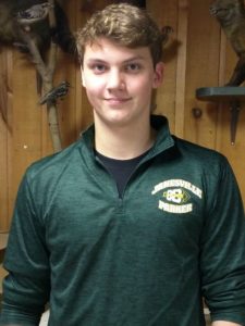 Garrett Leach, Oct. 2017 Student of the Month